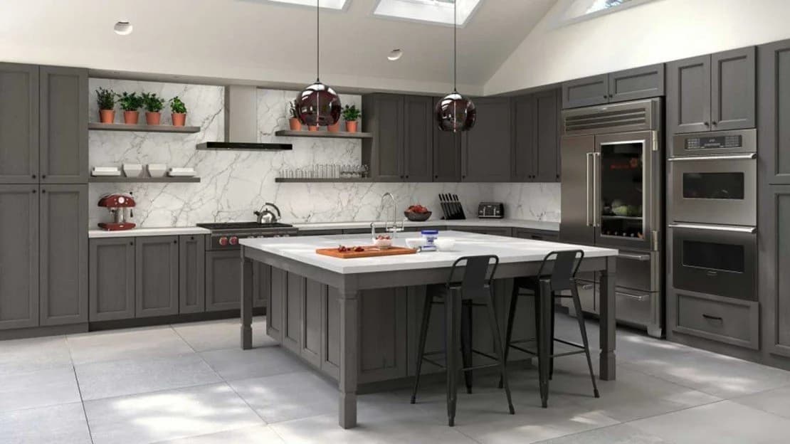 Dark Kitchen Cabinets